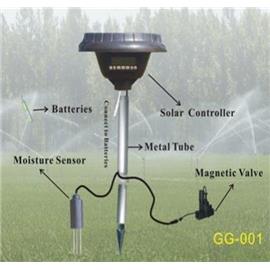 Moisture-Controlled Solar-Powered Controller